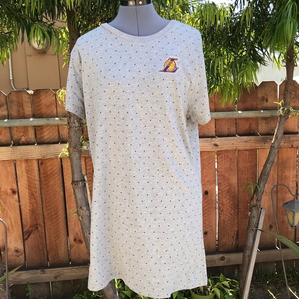 Mitchell & Ness NBA Lakers T-Shirt Dress size L